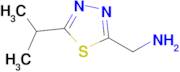 (5-Isopropyl-1,3,4-thiadiazol-2-yl)methanamine