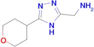 (5-(Tetrahydro-2h-pyran-4-yl)-4h-1,2,4-triazol-3-yl)methanamine