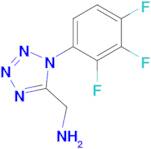 (1-(2,3,4-Trifluorophenyl)-1h-tetrazol-5-yl)methanamine