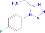 (1-(4-Fluorophenyl)-1h-tetrazol-5-yl)methanamine