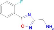 (5-(2-Fluorophenyl)-1,2,4-oxadiazol-3-yl)methanamine