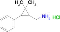 (2,2-Dimethyl-3-phenylcyclopropyl)methanamine hydrochloride