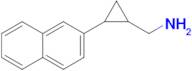 (2-(Naphthalen-2-yl)cyclopropyl)methanamine