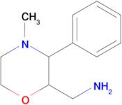 (4-Methyl-3-phenylmorpholin-2-yl)methanamine