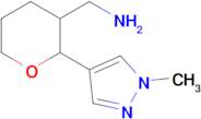 (2-(1-Methyl-1h-pyrazol-4-yl)tetrahydro-2h-pyran-3-yl)methanamine