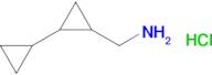 [1,1'-bi(cyclopropan)]-2-ylmethanamine hydrochloride