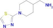 (1-(1,3,4-Thiadiazol-2-yl)piperidin-4-yl)methanamine