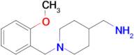 (1-(2-Methoxybenzyl)piperidin-4-yl)methanamine