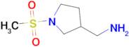 (1-(Methylsulfonyl)pyrrolidin-3-yl)methanamine