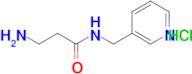 3-Amino-N-(pyridin-3-ylmethyl)propanamide hydrochloride