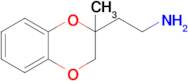 2-(2-Methyl-2,3-dihydrobenzo[b][1,4]dioxin-2-yl)ethan-1-amine