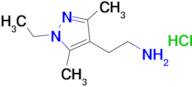 2-(1-Ethyl-3,5-dimethyl-1h-pyrazol-4-yl)ethan-1-amine hydrochloride