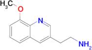 2-(8-Methoxyquinolin-3-yl)ethan-1-amine