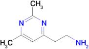 2-(2,6-Dimethylpyrimidin-4-yl)ethan-1-amine