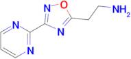 2-(3-(Pyrimidin-2-yl)-1,2,4-oxadiazol-5-yl)ethan-1-amine