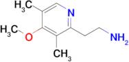 2-(4-Methoxy-3,5-dimethylpyridin-2-yl)ethan-1-amine