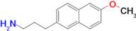 3-(6-Methoxynaphthalen-2-yl)propan-1-amine