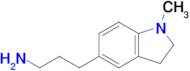 3-(1-Methylindolin-5-yl)propan-1-amine