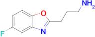 3-(5-Fluorobenzo[d]oxazol-2-yl)propan-1-amine