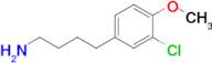 4-(3-Chloro-4-methoxyphenyl)butan-1-amine