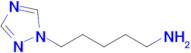 5-(1h-1,2,4-Triazol-1-yl)pentan-1-amine