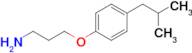 3-(4-Isobutylphenoxy)propan-1-amine