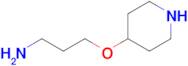 3-(Piperidin-4-yloxy)propan-1-amine