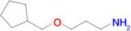 3-(Cyclopentylmethoxy)propan-1-amine