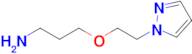 3-(2-(1h-Pyrazol-1-yl)ethoxy)propan-1-amine