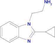 2-(2-Cyclopropyl-1h-benzo[d]imidazol-1-yl)ethan-1-amine