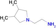 2-(3,4-Dimethylpyrrolidin-1-yl)ethan-1-amine