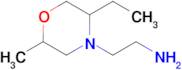 2-(5-Ethyl-2-methylmorpholino)ethan-1-amine