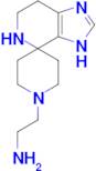 2-(3,5,6,7-Tetrahydrospiro[imidazo[4,5-c]pyridine-4,4'-piperidin]-1'-yl)ethan-1-amine