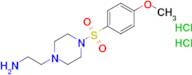 2-(4-((4-Methoxyphenyl)sulfonyl)piperazin-1-yl)ethan-1-amine dihydrochloride
