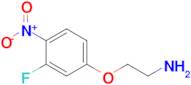 2-(3-Fluoro-4-nitrophenoxy)ethan-1-amine