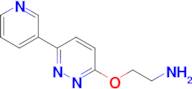 2-((6-(Pyridin-3-yl)pyridazin-3-yl)oxy)ethan-1-amine
