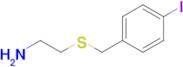 2-((4-Iodobenzyl)thio)ethan-1-amine