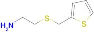 2-((Thiophen-2-ylmethyl)thio)ethan-1-amine