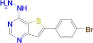 6-(4-Bromophenyl)-4-hydrazinylthieno[3,2-d]pyrimidine