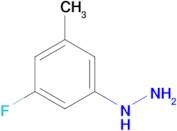 (3-Fluoro-5-methylphenyl)hydrazine