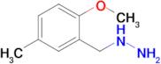 (2-Methoxy-5-methylbenzyl)hydrazine