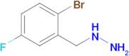 (2-Bromo-5-fluorobenzyl)hydrazine