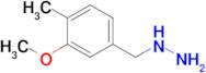 (3-Methoxy-4-methylbenzyl)hydrazine