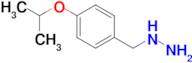 (4-Isopropoxybenzyl)hydrazine