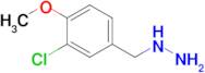 (3-Chloro-4-methoxybenzyl)hydrazine