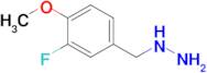 (3-Fluoro-4-methoxybenzyl)hydrazine