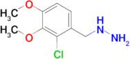 (2-Chloro-3,4-dimethoxybenzyl)hydrazine