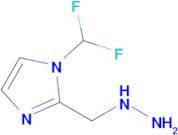 1-(Difluoromethyl)-2-(hydrazinylmethyl)-1h-imidazole