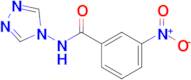 3-Nitro-N-(4h-1,2,4-triazol-4-yl)benzamide