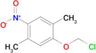 1-(Chloromethoxy)-2,5-dimethyl-4-nitrobenzene